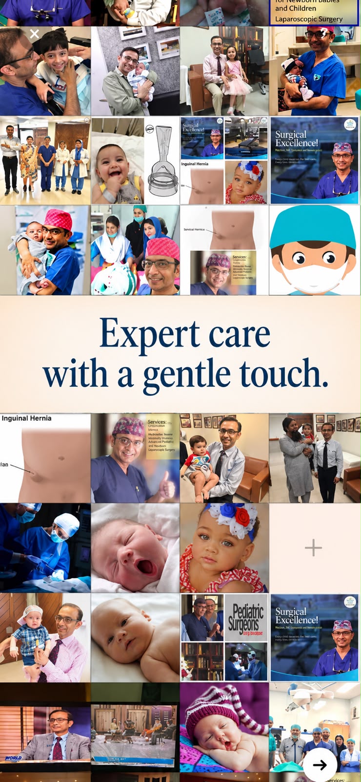 Dr. Ansari providing expert clinical consultation